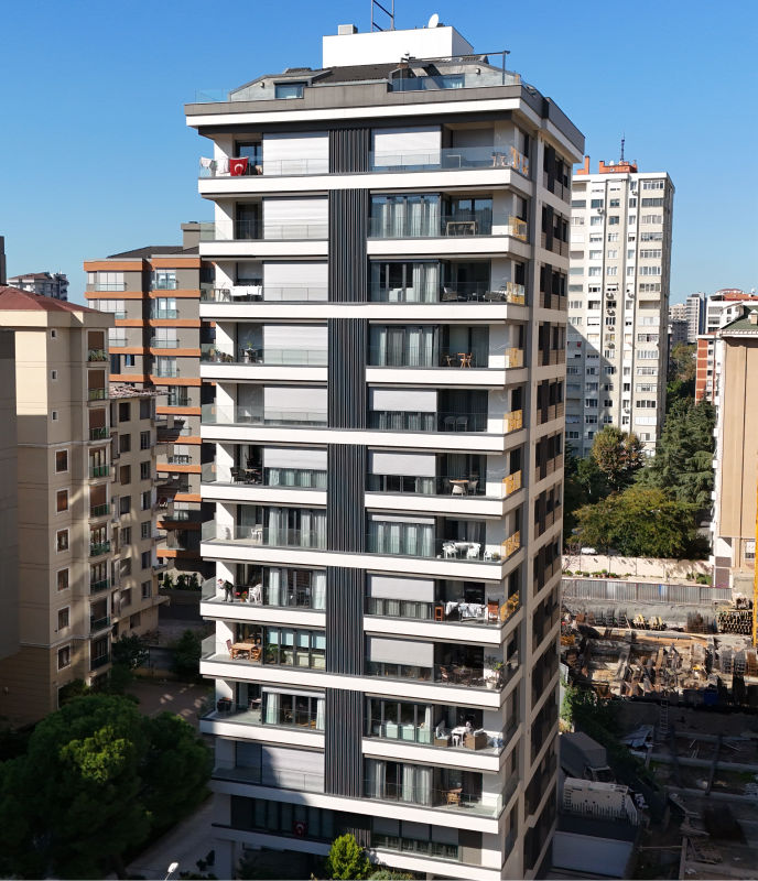 Suadiye Avni Bey Apartmanı - Çelik İnşaat